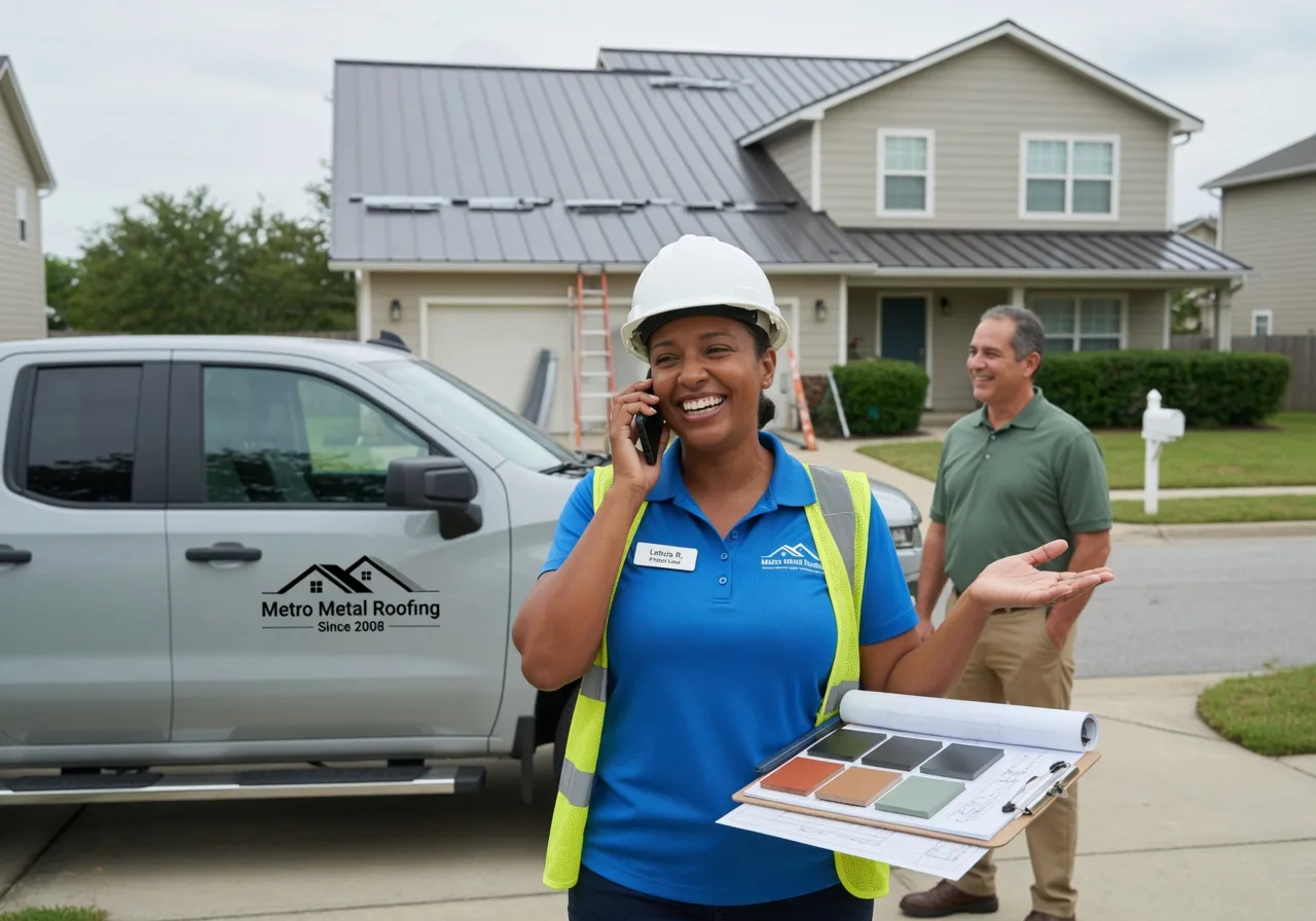 Storm Damage Metal Roof Repair in Mary Alice, KY